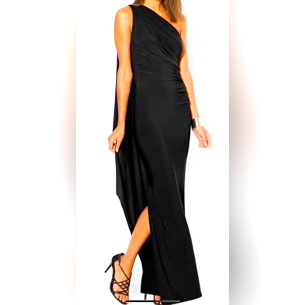 Ralph Lauren Black Evening Gown/Dress with Cape!🌺